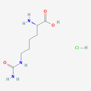 molecular formula C7H16ClN3O3 B7570828 l-Homocitrulline hydrochloride 