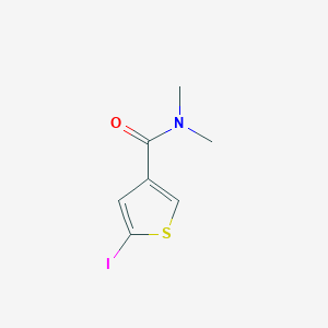 5-iodo-N,N-dimethylthiophene-3-carboxamide
