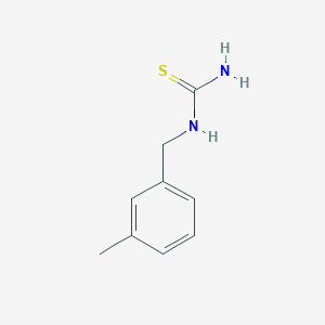 molecular formula C9H12N2S B7575690 m-Xylylthiocarbamid 