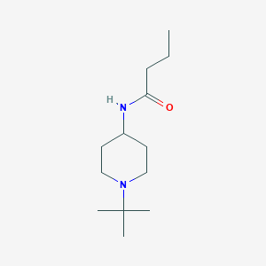 N-(1-tert-butylpiperidin-4-yl)butanamide