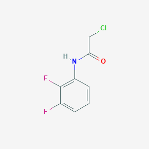 molecular formula C8H6ClF2NO B7576916 2-chloro-N-(2,3-difluorophenyl)acetamide 