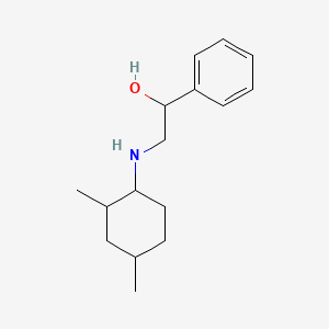 molecular formula C16H25NO B7577868 2-[(2,4-Dimethylcyclohexyl)amino]-1-phenylethanol 