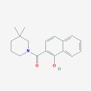 (3,3-Dimethylpiperidin-1-yl)-(1-hydroxynaphthalen-2-yl)methanone