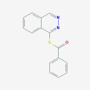 S-phthalazin-1-yl benzenecarbothioate