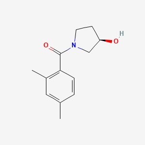 (2,4-dimethylphenyl)-[(3R)-3-hydroxypyrrolidin-1-yl]methanone