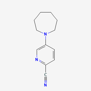 5-(Azepan-1-yl)pyridine-2-carbonitrile