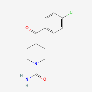 4-(4-Chlorobenzoyl)piperidine-1-carboxamide