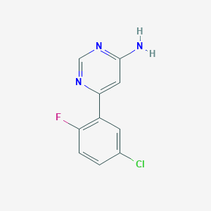 6-(5-Chloro-2-fluorophenyl)pyrimidin-4-amine