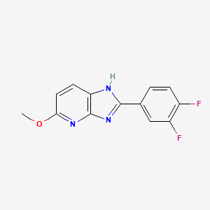 2-(3,4-difluorophenyl)-5-methoxy-1H-imidazo[4,5-b]pyridine