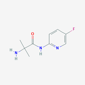 2-amino-N-(5-fluoropyridin-2-yl)-2-methylpropanamide