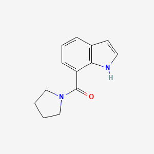 1H-indol-7-yl(pyrrolidin-1-yl)methanone