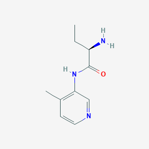 (2R)-2-amino-N-(4-methylpyridin-3-yl)butanamide