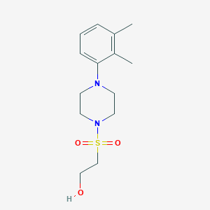 2-[4-(2,3-Dimethylphenyl)piperazin-1-yl]sulfonylethanol