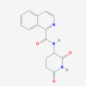 N-(2,6-dioxopiperidin-3-yl)isoquinoline-1-carboxamide