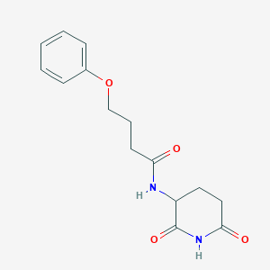 N-(2,6-dioxopiperidin-3-yl)-4-phenoxybutanamide