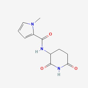 N-(2,6-dioxopiperidin-3-yl)-1-methylpyrrole-2-carboxamide