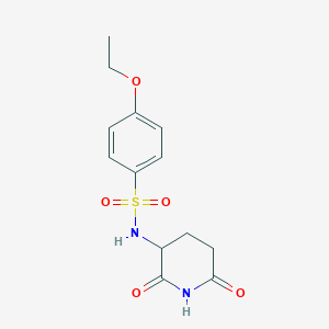 N-(2,6-dioxopiperidin-3-yl)-4-ethoxybenzenesulfonamide