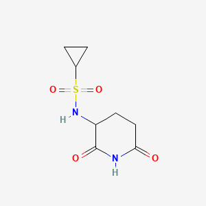 N-(2,6-dioxopiperidin-3-yl)cyclopropanesulfonamide