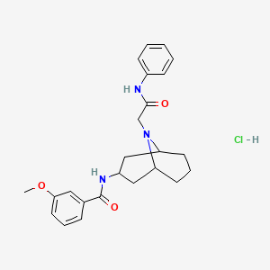 molecular formula C24H30ClN3O3 B7582425 CID 6602529 