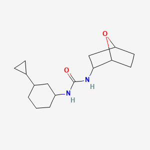 1-(3-Cyclopropylcyclohexyl)-3-(7-oxabicyclo[2.2.1]heptan-2-yl)urea