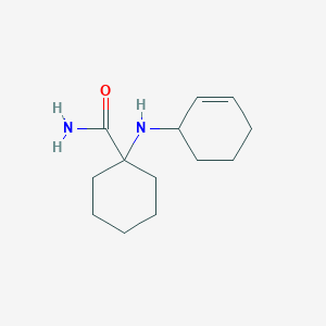 1-(Cyclohex-2-en-1-ylamino)cyclohexane-1-carboxamide