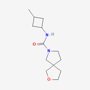 N-(3-methylcyclobutyl)-2-oxa-7-azaspiro[4.4]nonane-7-carboxamide