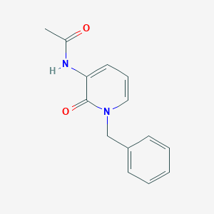 N-(1-benzyl-2-oxopyridin-3-yl)acetamide