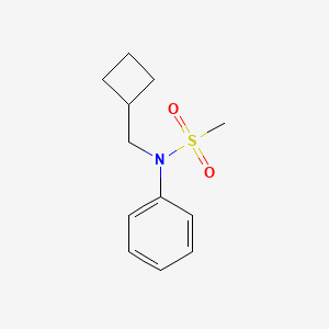 N-(cyclobutylmethyl)-N-phenylmethanesulfonamide