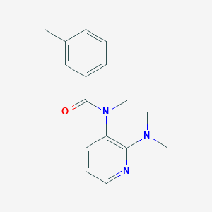 N-[2-(dimethylamino)pyridin-3-yl]-N,3-dimethylbenzamide