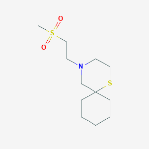 4-(2-Methylsulfonylethyl)-1-thia-4-azaspiro[5.5]undecane