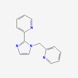 1-(2-Pyridylmethyl)-2-(2-pyridyl)-1H-imidazole