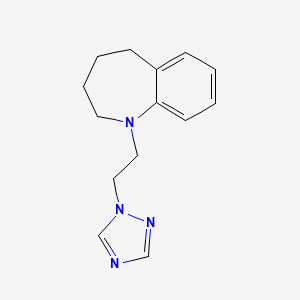 1-[2-(1,2,4-Triazol-1-yl)ethyl]-2,3,4,5-tetrahydro-1-benzazepine