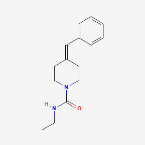 4-benzylidene-N-ethylpiperidine-1-carboxamide