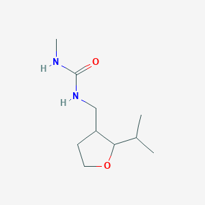 1-Methyl-3-[(2-propan-2-yloxolan-3-yl)methyl]urea