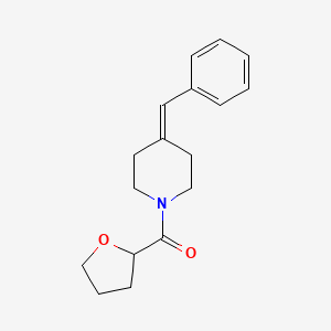 (4-Benzylidenepiperidin-1-yl)-(oxolan-2-yl)methanone