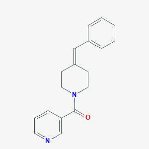 (4-Benzylidenepiperidin-1-yl)-pyridin-3-ylmethanone