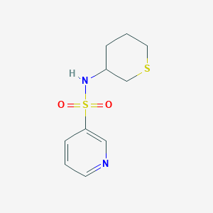 N-(thian-3-yl)pyridine-3-sulfonamide