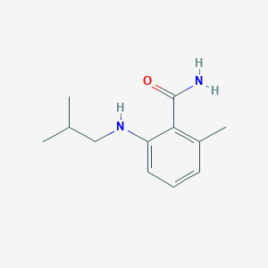 2-Methyl-6-(2-methylpropylamino)benzamide