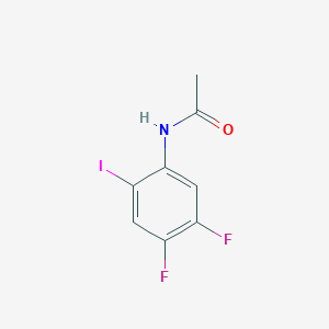 N-(4,5-difluoro-2-iodophenyl)acetamide