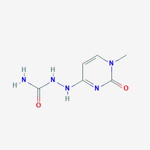 molecular formula C6H9N5O2 B075866 1-甲基-N(4)-脲基胞嘧啶 CAS No. 13085-53-5