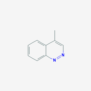 molecular formula C9H8N2 B075869 4-甲基喹啉 CAS No. 14722-38-4