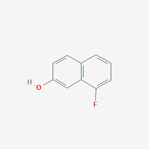 molecular formula C10H7FO B075870 8-氟萘-2-醇 CAS No. 13916-98-8
