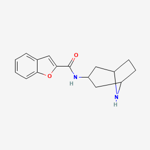 molecular formula C16H18N2O2 B7587151 N-(8-azabicyclo[3.2.1]octan-3-yl)-1-benzofuran-2-carboxamide 