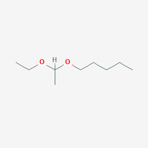 molecular formula C9H20O2 B075876 1-(1-乙氧基乙氧基)戊烷 CAS No. 13442-89-2