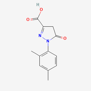 1-(2,4-Dimethylphenyl)-5-oxo-4,5-dihydro-1H-pyrazole-3-carboxylic acid