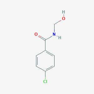 B075880 4-Chloro-N-(hydroxymethyl)benzamide CAS No. 13855-74-8