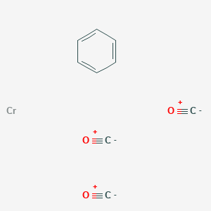 molecular formula C9H6CrO3 B075890 （苯）三羰基铬 CAS No. 12082-08-5