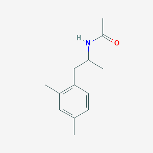 molecular formula C13H19NO B7590606 N-[1-(2,4-dimethylphenyl)propan-2-yl]acetamide 
