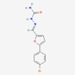 ({[5-(4-Bromophenyl)furan-2-yl]methylidene}amino)urea