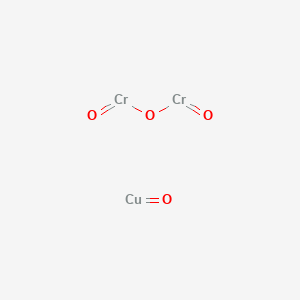 molecular formula Cr2CuO4 B075909 氧化铜；氧代-(氧代铬氧)铬 CAS No. 12018-10-9